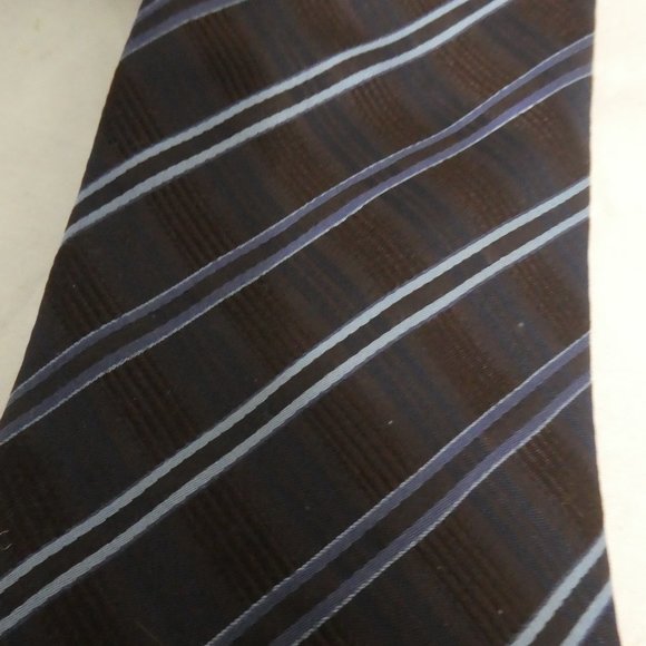 MEXX | Striped Necktie | 100% silk | Hand Made - Picture 9 of 9
